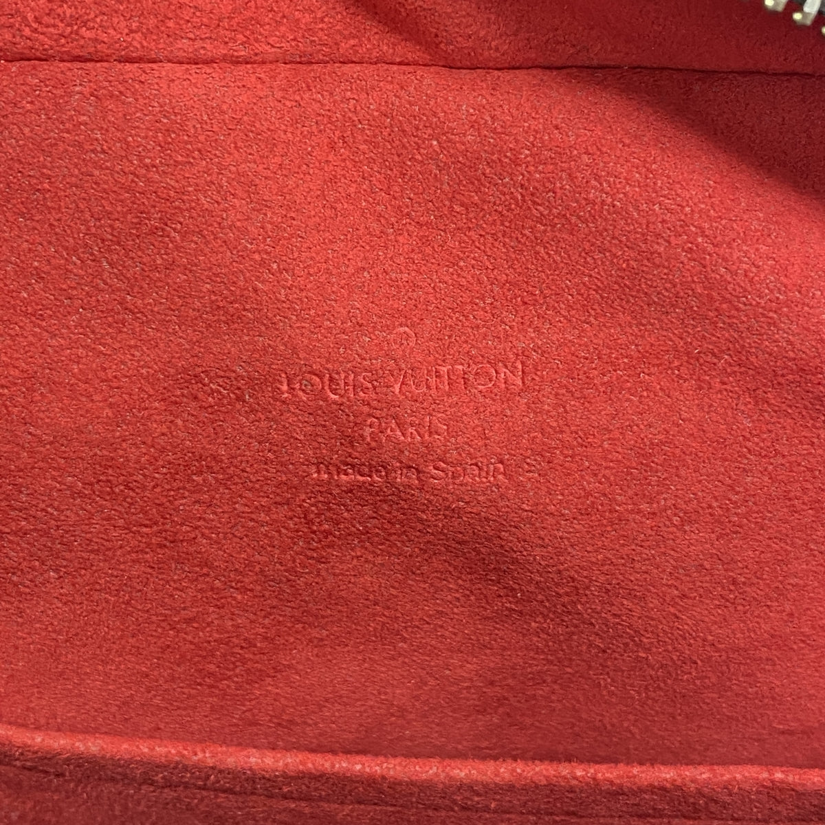 【6he4889】ルイヴィトン ハンドバッグ ダミエ ドゥオモ N60008 エベヌ【中古】レディース