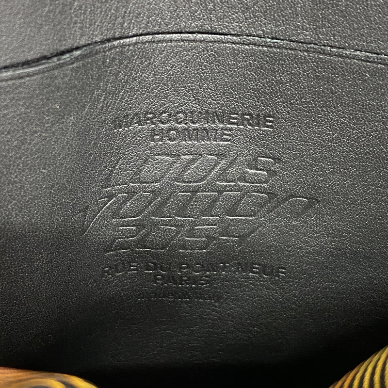【6he4891】ルイヴィトン ボディバッグ アシンメトリカルスリングバッグ M68773 ブラック【中古】メンズ