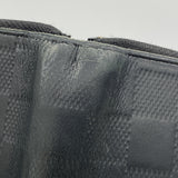 【6he4899】ルイヴィトン 長財布 ダミエ・アンフィニ ジッピーウォレットヴェルティカル N63548 オニキス【中古】メンズ