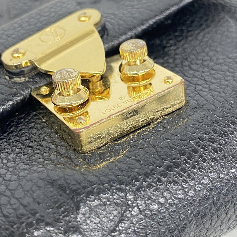 【6he4901】ルイヴィトン 三つ折り財布 モノグラム・アンプラント ポルトフォイユメティスコンパクト M80880 ノワール【中古】レディース