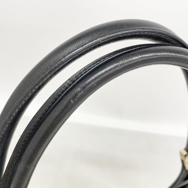 【6he4905】グッチ ハンドバッグ GGキャンバス/ジャッキー 002 1067 キャンバス ブラウン ブラック シャンパンゴールド金具【中古】レディース
