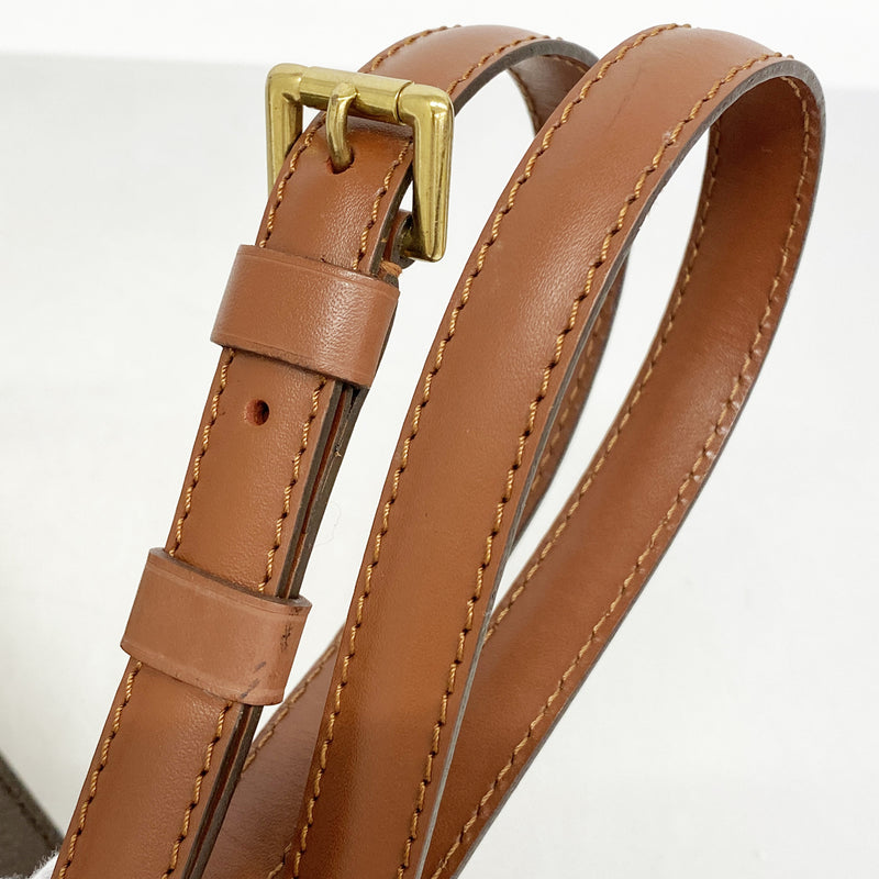 【6he4910】ルイヴィトン ハンドバッグ モノグラム モンソー26 M51187 ブラウン 2wayバッグ【中古】レディース