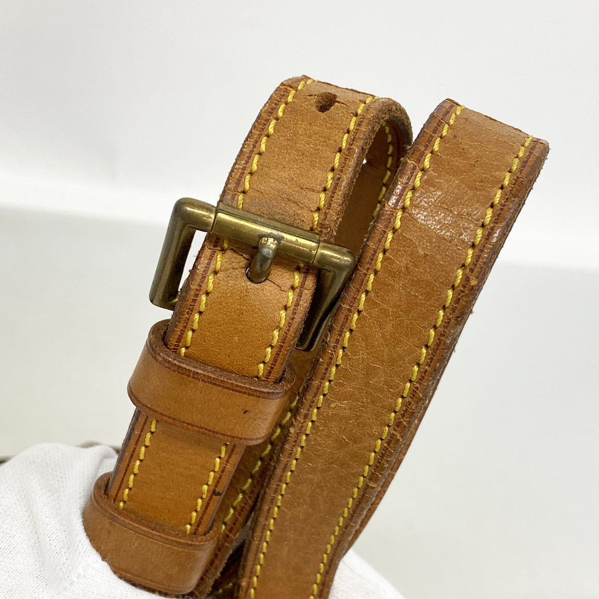 【6he4917】ルイヴィトン ショルダーバッグ モノグラム サンクルーGM M51242 ブラウン【中古】レディース