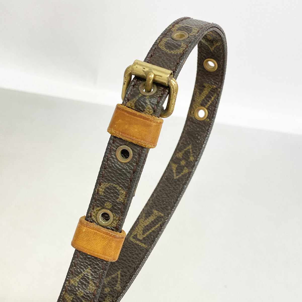 【6he4918】ルイヴィトン ショルダーバッグ モノグラム ダヌーブ M45266 ブラウン【中古】レディース