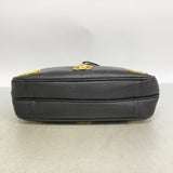 【6he4924】シャネル トートバッグ トリプルココ キャビアスキン ブラック ゴールド金具【中古】レディース