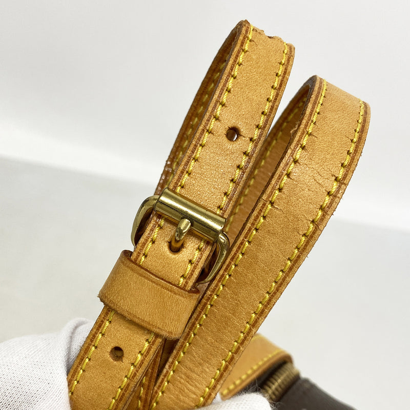【6he4927】ルイヴィトン ショルダーバッグ モノグラム トロカデロ27 M51274 ブラウン【中古】レディース