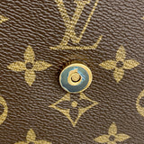 【6he4928】ルイヴィトン ショルダーバッグ モノグラム ミニルーピング M51147 ブラウン【中古】レディース