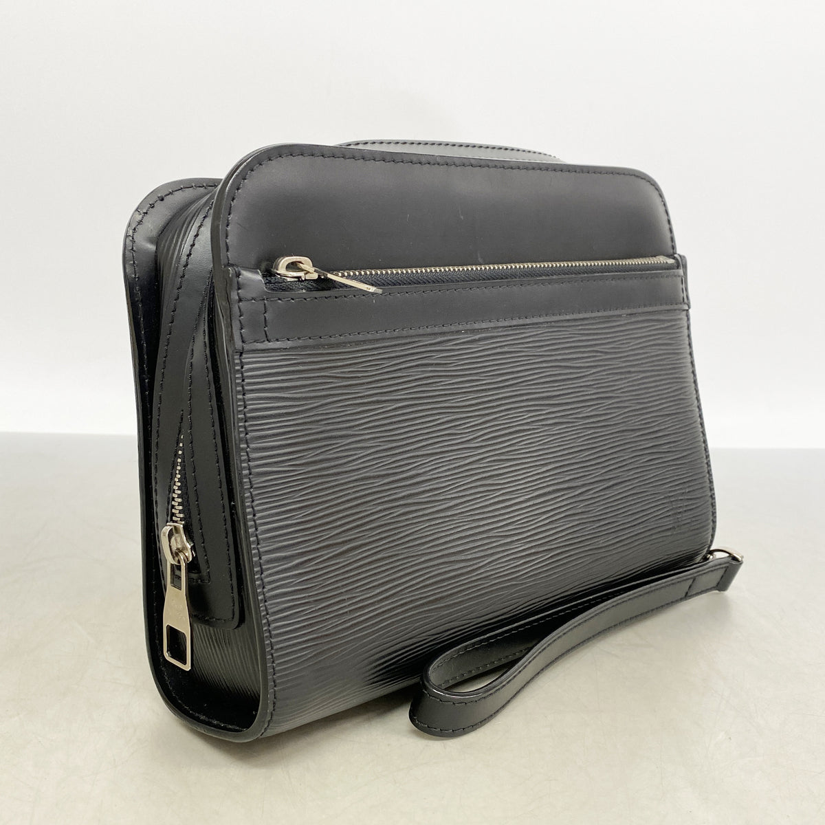 【6he4931】ルイヴィトン クラッチバッグ エピ オシュ M59362 ノワール【中古】メンズ