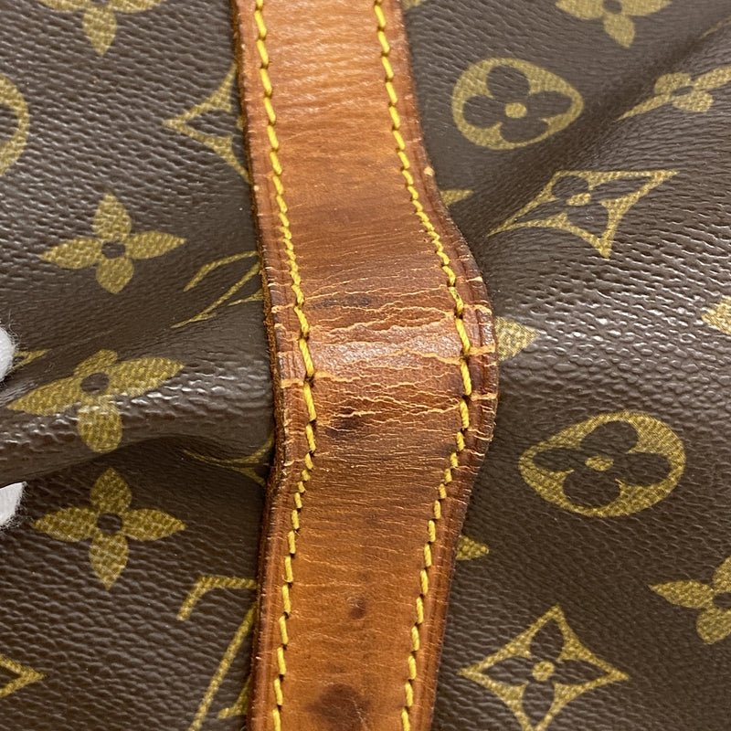 【6he4945】ルイヴィトン ボストンバッグ モノグラム キーポルバンドリエール55 M41414 ブラウン【中古】メンズ レディース ユニセックス
