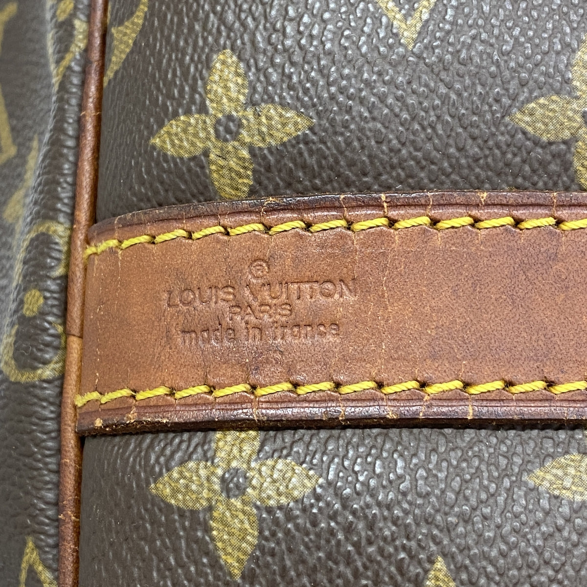 【6he4945】ルイヴィトン ボストンバッグ モノグラム キーポルバンドリエール55 M41414 ブラウン【中古】メンズ レディース ユニセックス