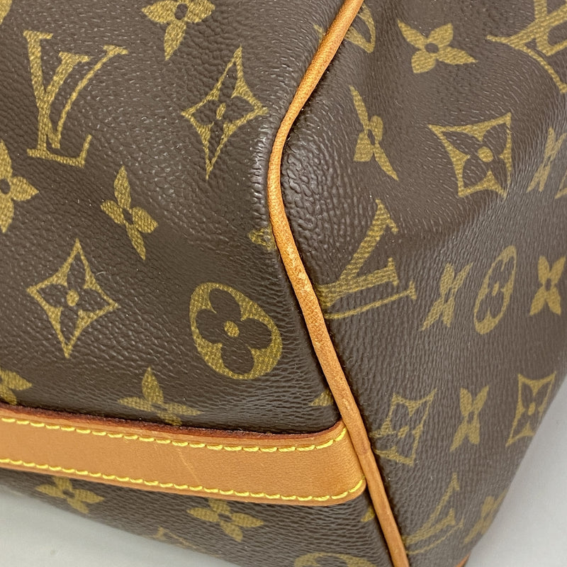 【6he4954】ルイヴィトン ボストンバッグ モノグラム フラネリー50 M51116 ブラウン【中古】メンズ レディース ユニセックス
