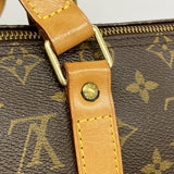 【6he4954】ルイヴィトン ボストンバッグ モノグラム フラネリー50 M51116 ブラウン【中古】メンズ レディース ユニセックス