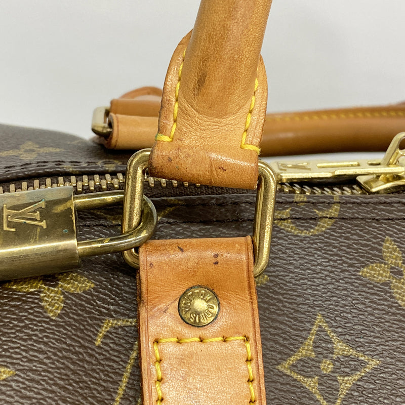 【6he4955】ルイヴィトン ボストンバッグ モノグラム キーポル55 M41424 ブラウン【中古】メンズ レディース ユニセックス