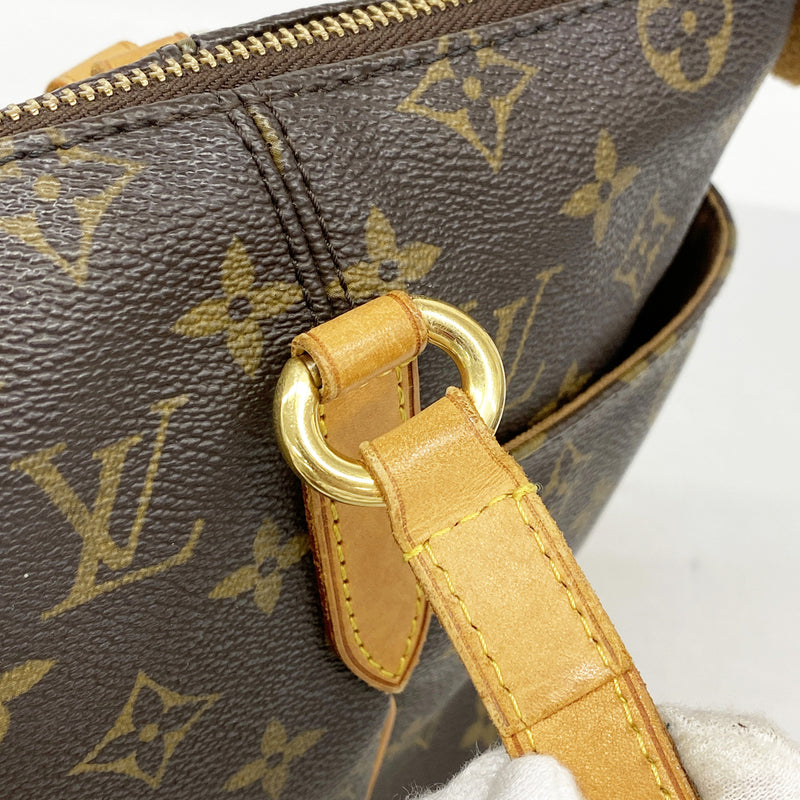 【6he4957】ルイヴィトン トートバッグ モノグラム トータリーPM M41016 ブラウン【中古】レディース