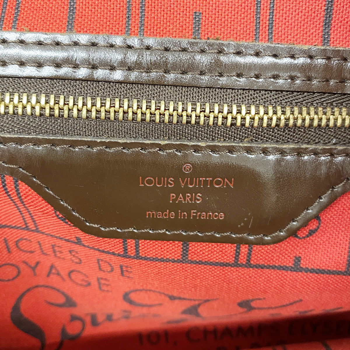 【6he4959】ルイヴィトン トートバッグ ダミエ ネヴァーフルPM N51109 エベヌ【中古】レディース