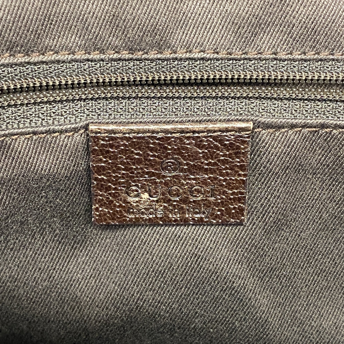 【6he4981-k】グッチ ハンドバッグ GGキャンバス 113009 キャンバス ブラウン シルバー金具【中古】レディース