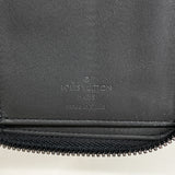 【6he4987-k】ルイヴィトン 長財布 モノグラム･シャドウ ジッピーウォレットヴェルティカル M62902 ブラック【中古】メンズ