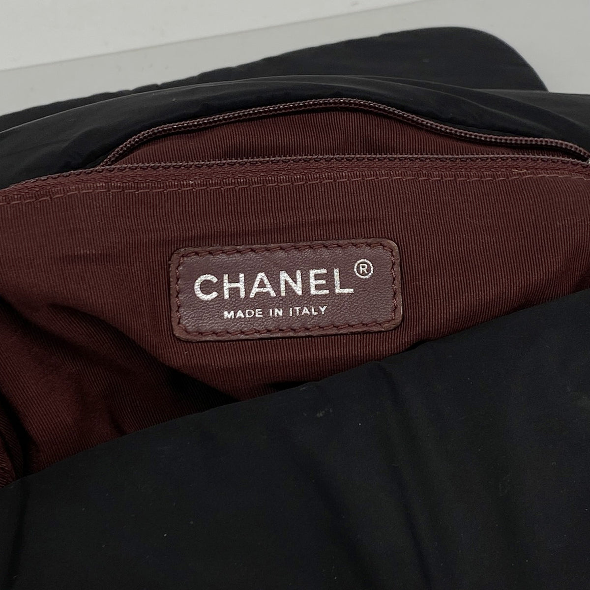 【6he4990】シャネル ショルダーバッグ Wチェーン パリビザンス ナイロン ブラック シルバー金具【中古】レディース