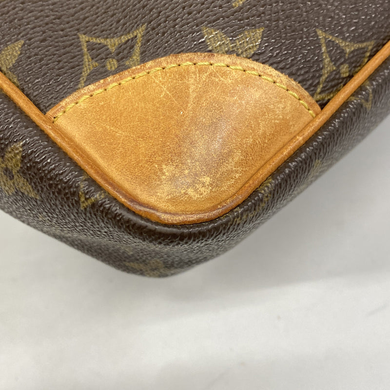 【6he4996】ルイヴィトン クラッチバッグ モノグラム コンピエーニュ28 M51845 ブラウン【中古】メンズ