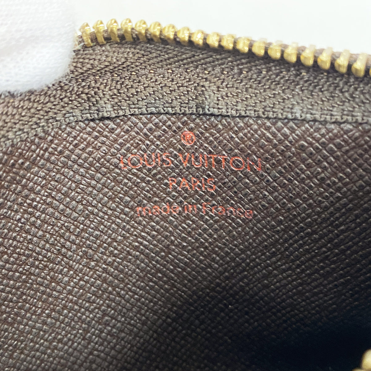 【6he5017-k】ルイヴィトン コインケース ダミエ ポシェットクレ N62658 エベヌ【中古】メンズ レディース ユニセックス