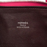 【6he5018】エルメス ハンドバッグ ボリード1923ミニヴェルソ エバーカラー フランボアーズ/ルージュアッシュ シルバー金具 Z刻印 2wayバック【中古】レディース