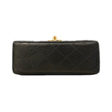 【6he5022】シャネル ハンドバッグ マトラッセ ラムスキン ブラック ゴールド金具【中古】レディース