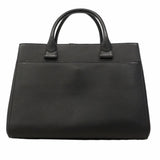 【6he5025】シャネル トートバッグ ネオエグゼクティブ レザー ブラック シャンパンゴールド金具 2wayバッグ【中古】レディース