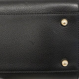 【6he5025】シャネル トートバッグ ネオエグゼクティブ レザー ブラック シャンパンゴールド金具 2wayバッグ【中古】レディース
