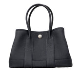 【6he5026】エルメス トートバッグ ネオガーデン トゴ ブルーニュイ シルバー金具 G刻印【中古】レディース