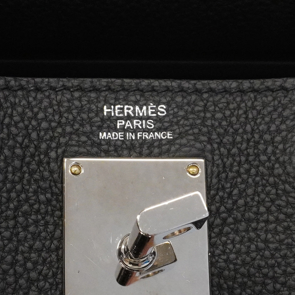 【6he5028】エルメス ボディバッグ アッカドPM トゴ ブラック シルバー金具 B刻印【中古】メンズ