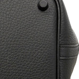 【6he5029】エルメス ハンドバッグ ピコタンロックPM トリヨンクレマンス ソーブラック Z刻印【中古】レディース
