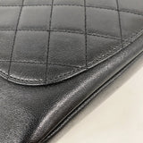 【6he5044-k】シャネル ハンドバッグ マトラッセ チェーンショルダー レザー ブラック ゴールド金具 2wayバッグ【中古】レディース