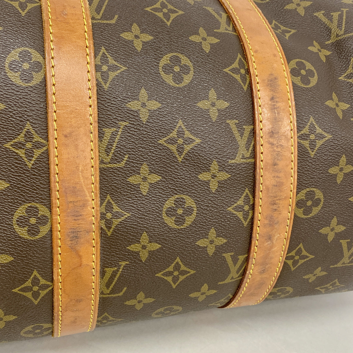 【6he5054】ルイヴィトン ボストンバッグ モノグラム キーポル45 M41428 ブラウン【中古】メンズ レディース ユニセックス