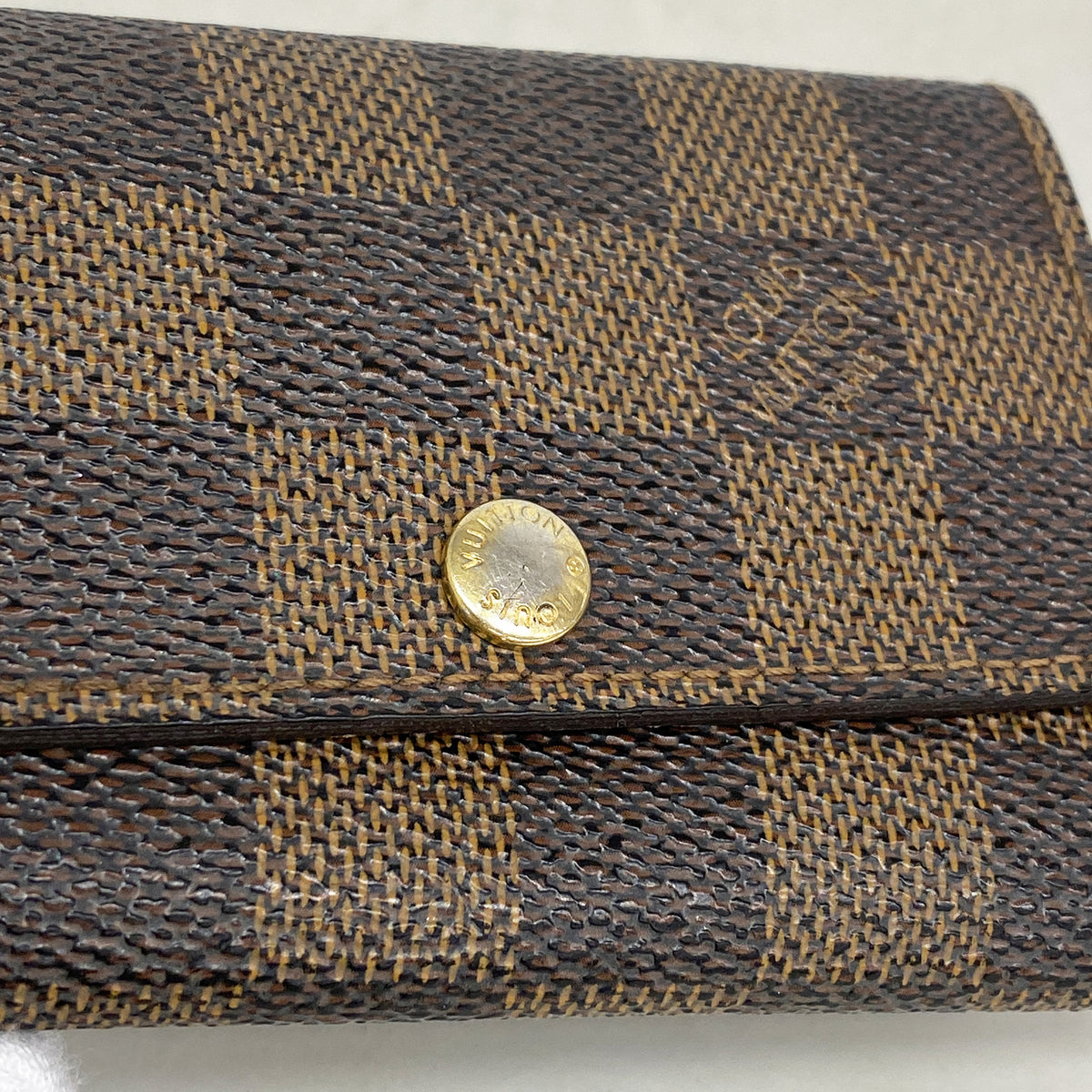 【6he5058】ルイヴィトン キーケース ダミエ ミュルティクレ6 N62630 エベヌ【中古】メンズ レディース ユニセックス