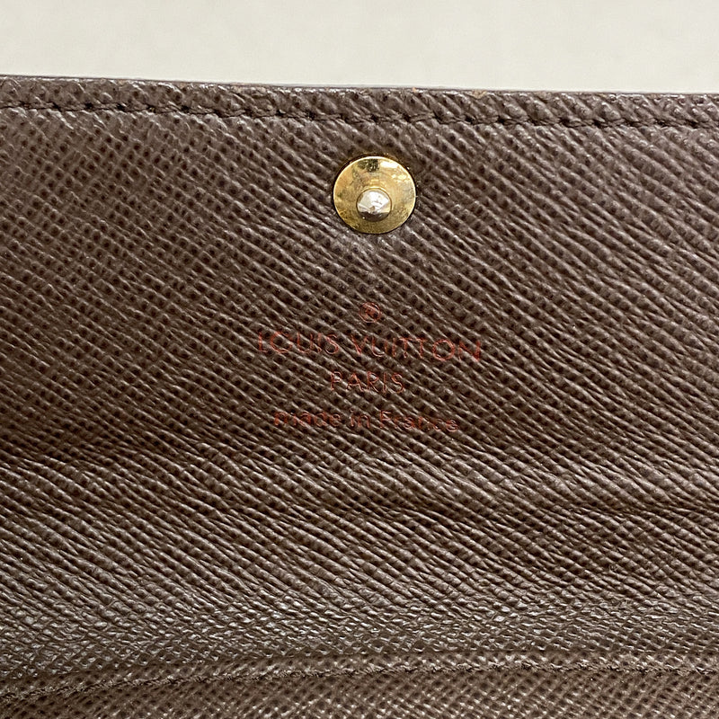 【6he5058】ルイヴィトン キーケース ダミエ ミュルティクレ6 N62630 エベヌ【中古】メンズ レディース ユニセックス