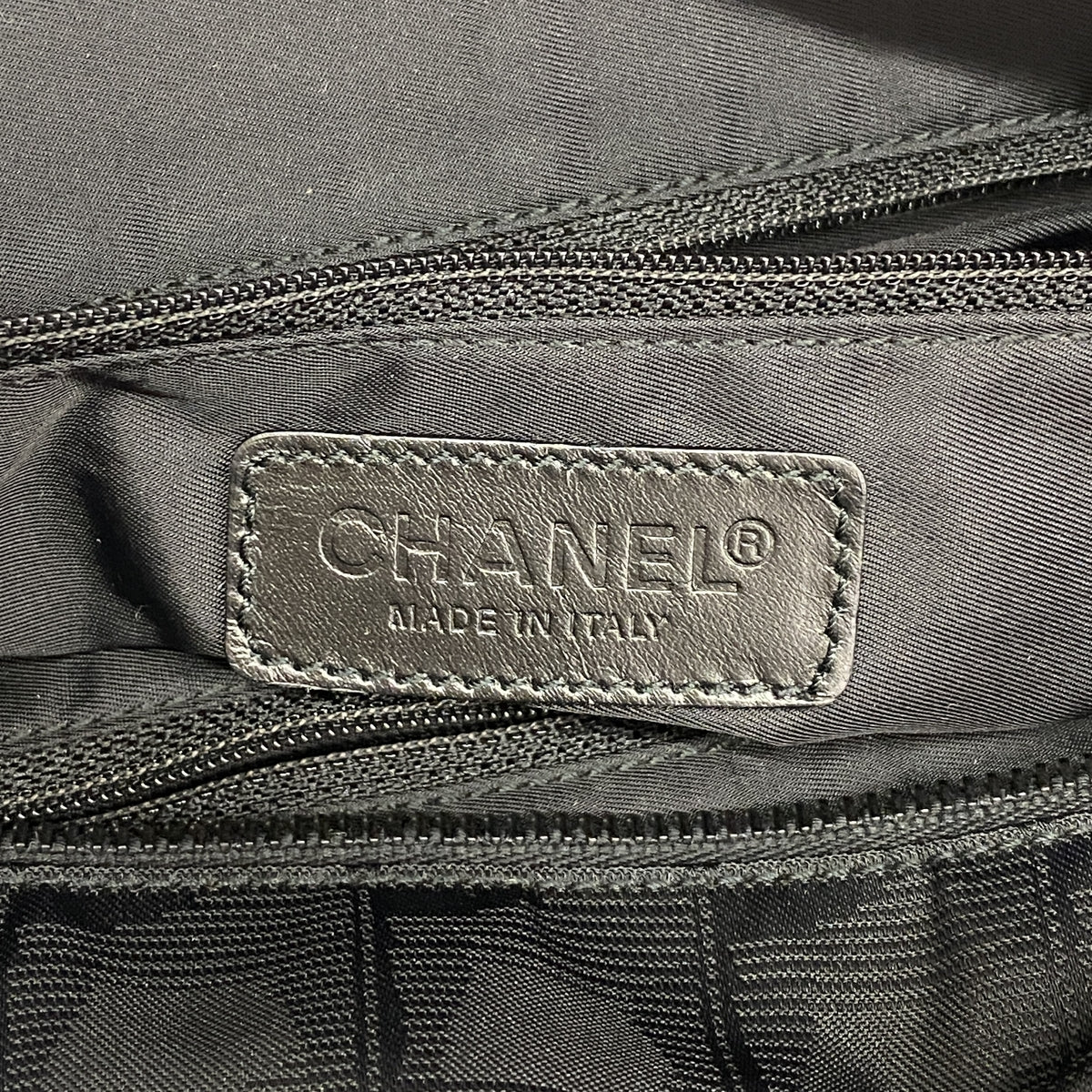 【6he5061】シャネル トートバッグ ニュートラベル ナイロン ブラック【中古】レディース