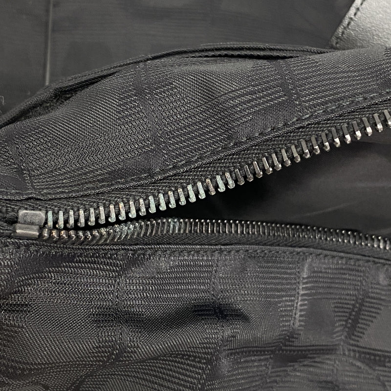 【6he5061】シャネル トートバッグ ニュートラベル ナイロン ブラック【中古】レディース