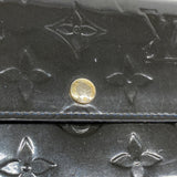 【6he5067】ルイヴィトン 長財布 ヴェルニ ポルト フォイユサラ M91464 ブルーアンフィニ【中古】メンズ レディース ユニセックス