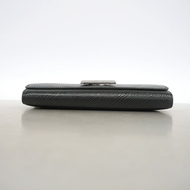 【6he5079】ルイヴィトン 長財布 エピ ポルトフォイユツイスト M68309 ノワール【中古】レディース