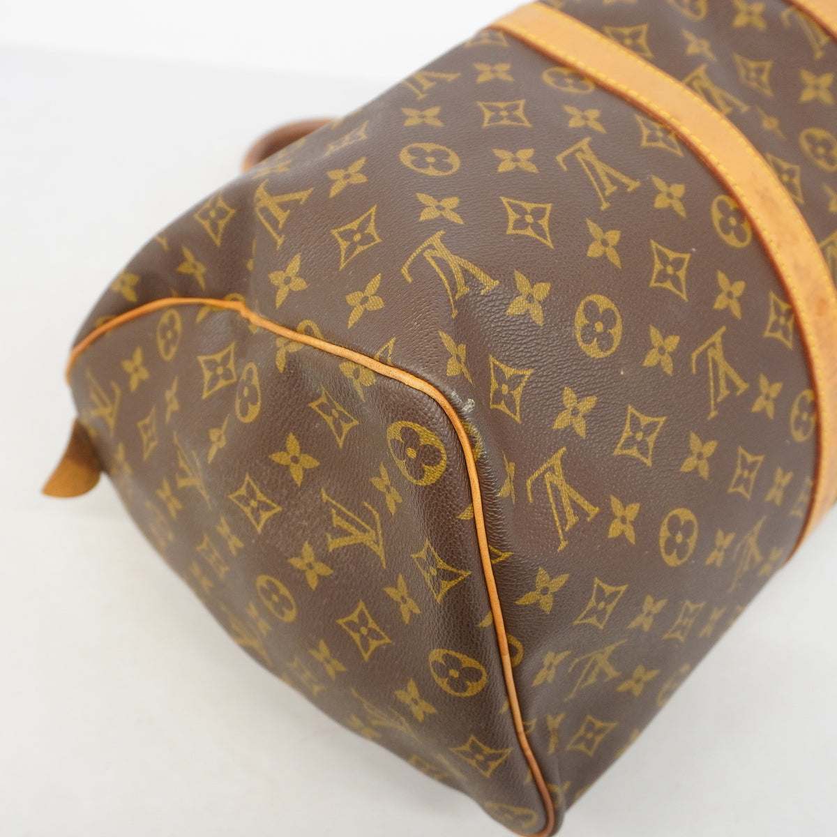 【6he5086】ルイヴィトン ボストンバッグ モノグラム キーポル45 M41428 ブラウン【中古】メンズ レディース ユニセックス