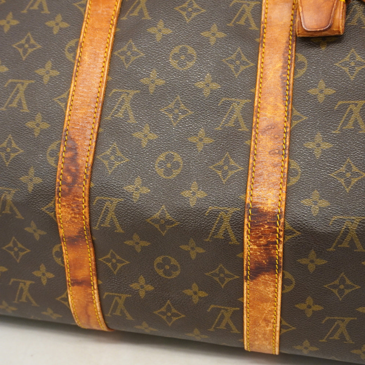 【6he5087】ルイヴィトン ボストンバッグ モノグラム キーポル50 M41426 ブラウン【中古】メンズ レディース ユニセックス