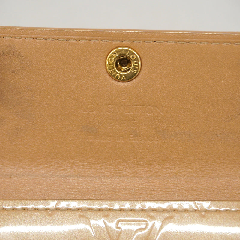 【6he5089】ルイヴィトン コインケース ヴェルニ ラドロー M91355 ノワゼット【中古】レディース