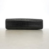 【6he5099-k】シャネル ショルダーバッグ チョコバー チェーンショルダー レザー ブラック ゴールド金具【中古】レディース