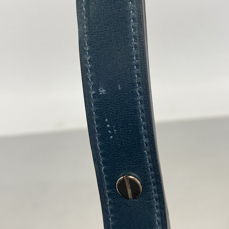【6he5113】ルイヴィトン チェーントート ダミエ･ヴェルニ クラブ M92128 ぺトロールブルー【中古】メンズ レディース ユニセックス