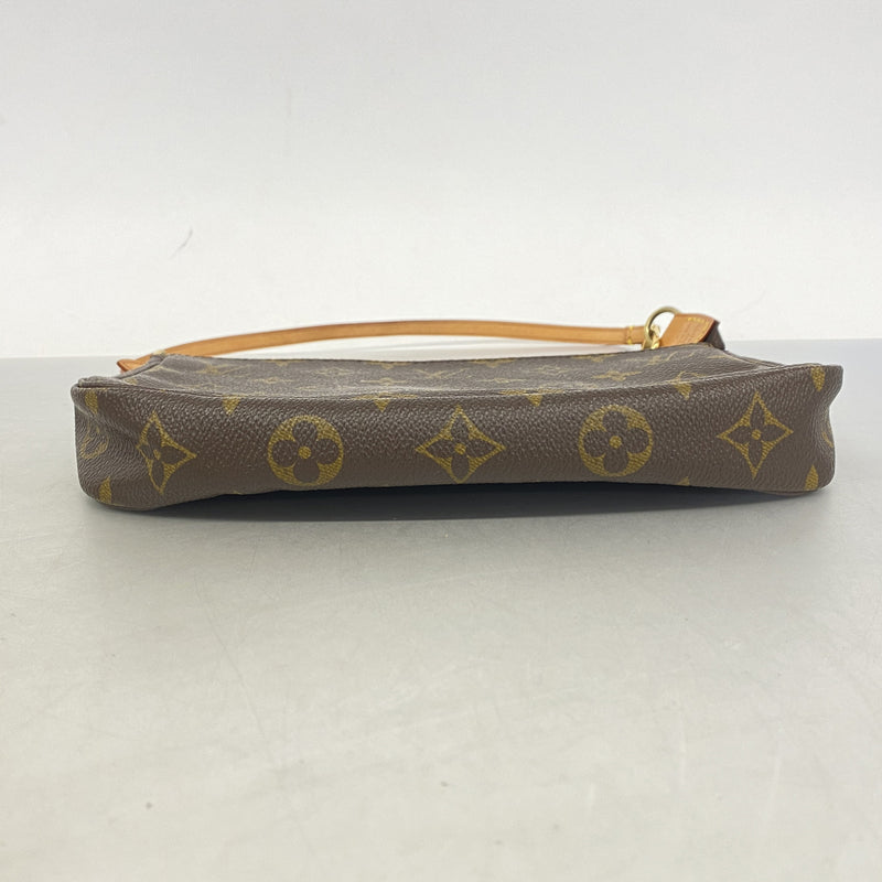 【6he5115】ルイヴィトン ポーチ モノグラム ポシェットアクセソワール M51980 ブラウン【中古】レディース