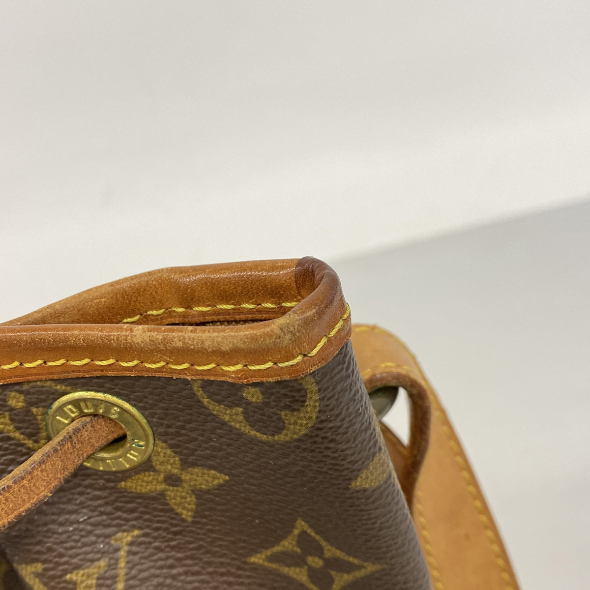 【6he5117】ルイヴィトン ショルダーバッグ モノグラム ノエ M42224 ブラウン【中古】レディース