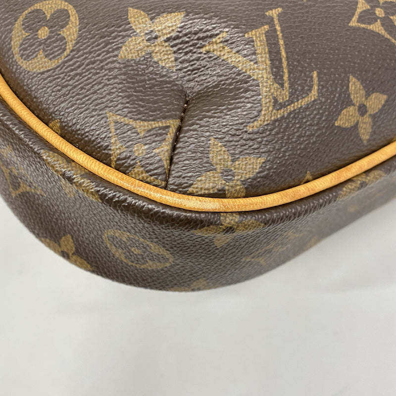【6he5119】ルイヴィトン ショルダーバッグ モノグラム オデオンPM M56390 ブラウン【中古】レディース