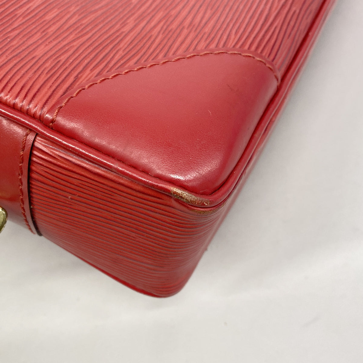 【6he5120】ルイヴィトン ブリーフケース エピ ポルトドキュマンヴォワヤージュ M54477 カスティリアンレッド【中古】メンズ
