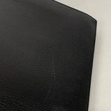 【6he5122】エルメス ブリーフケース ケリーデペッシュ38 アルデンヌ ブラック ゴールド金具 □D刻印【中古】レディース