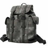 【6he5123】ルイヴィトン リュック・デイパック ダモフラージュ クリストファーMM M14952 ブラック【中古】メンズ